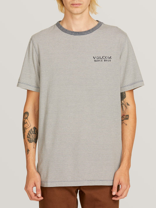 T-shirt Feeder Crew - Indigo