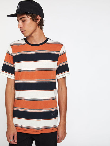 Chromatisches T-Shirt - GEBRANNTES ORANGE
