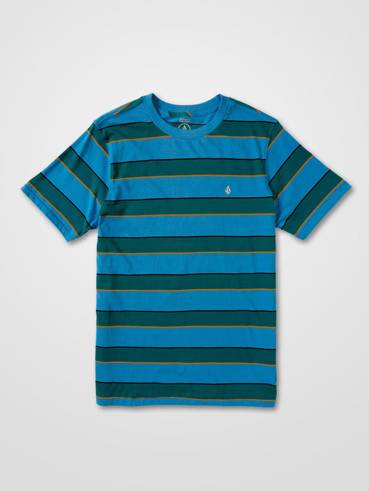T-Shirt Keates Stripe - Ballpoint Blue