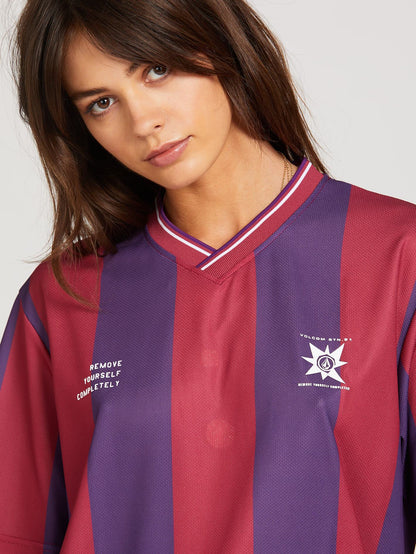 T-shirt Soccer A.P.#2 - Ruby Red (UNISEXE)