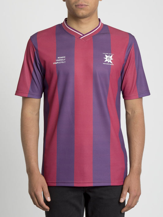 Fußball AP#2 T-Shirt – Rubinrot (UNISEX)