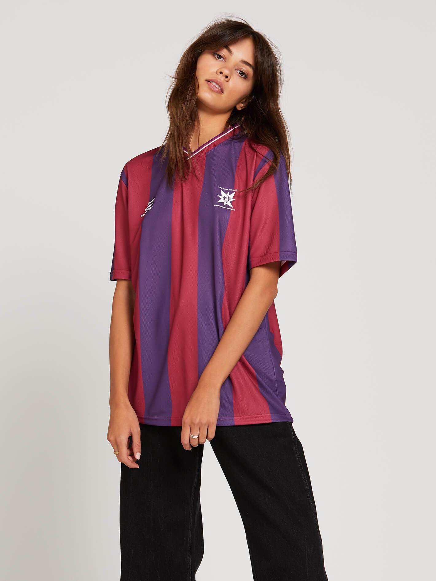 T-shirt Soccer A.P.#2 - Ruby Red (UNISEXE)