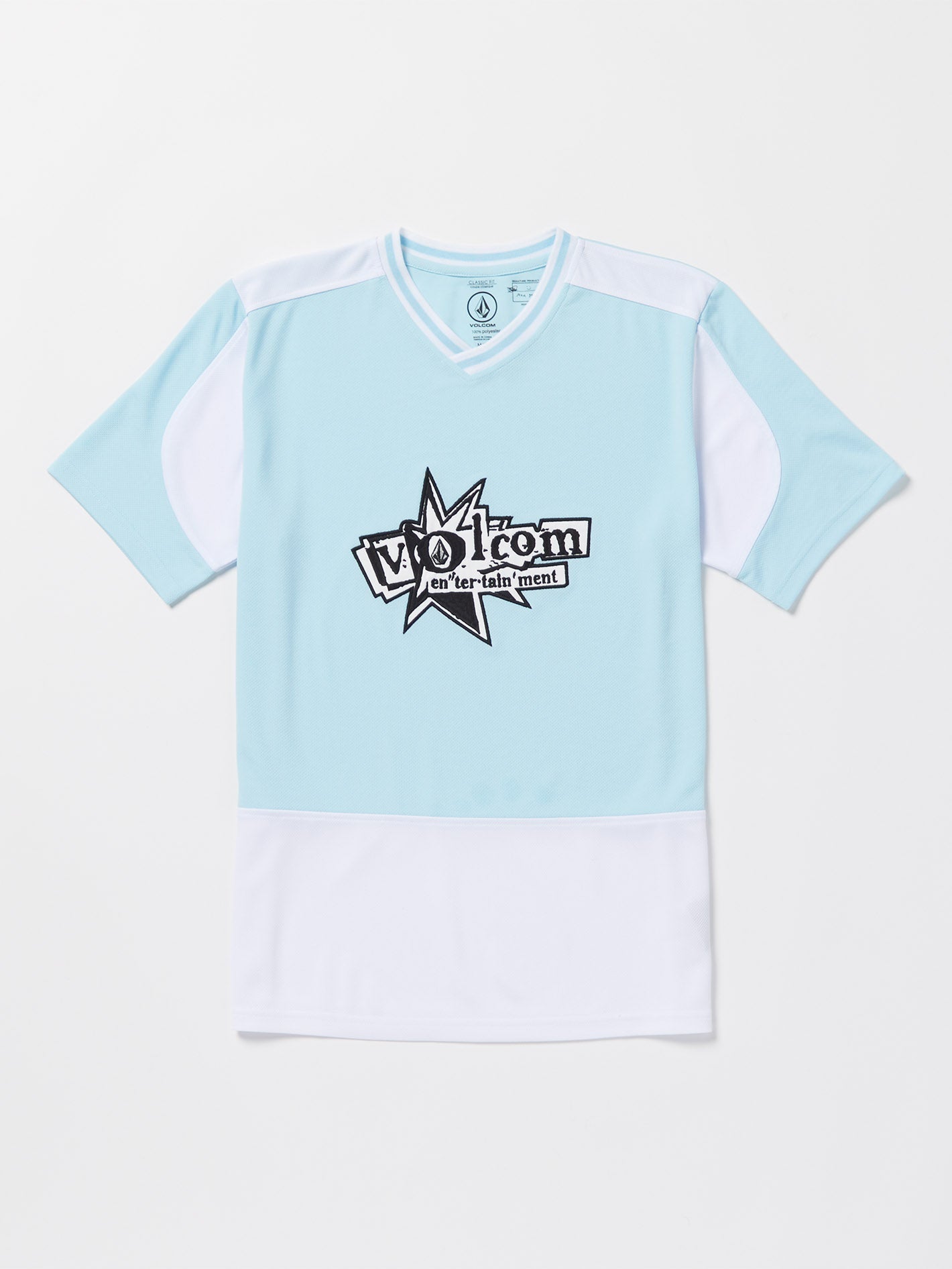 V Ent Noa Deane T-shirt - MISTY BLUE