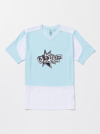 V Ent Noa Deane T-shirt - MISTY BLUE