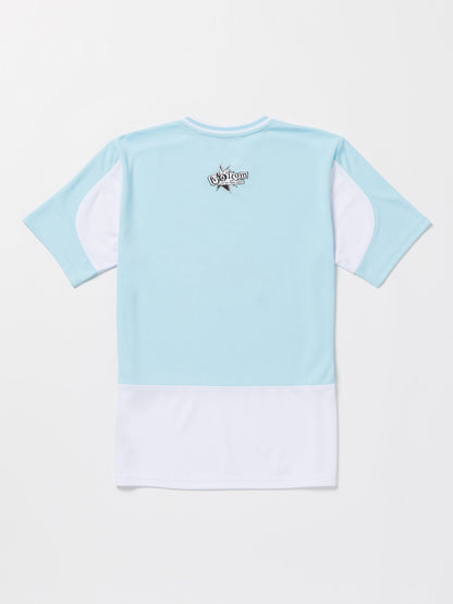 V Ent Noa Deane T-shirt - MISTY BLUE