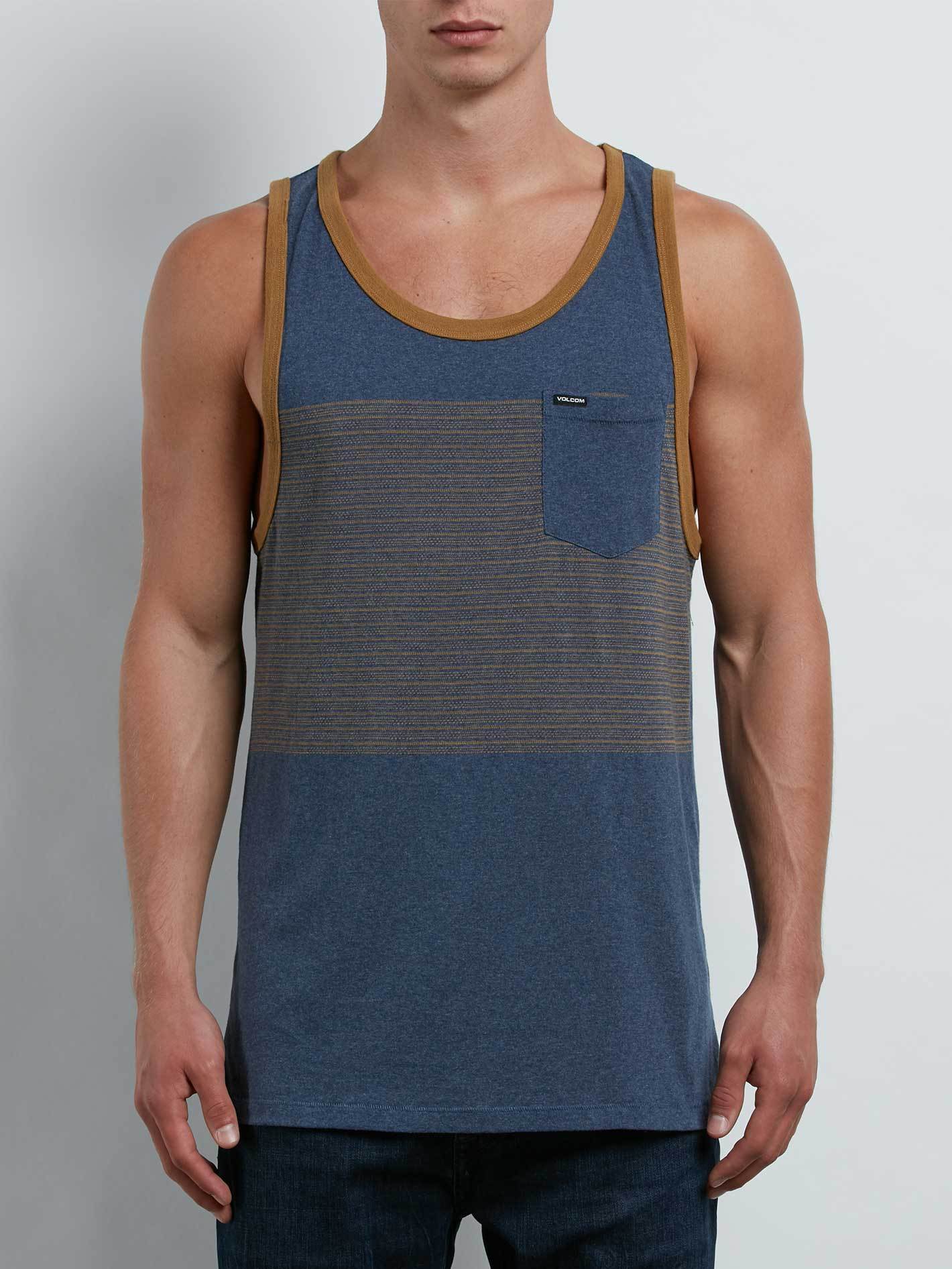 Threezy Tank Top - Deep Blue