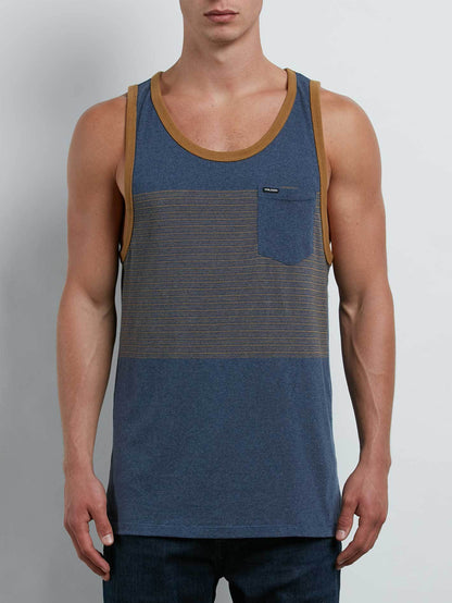 Threezy Tank Top - Deep Blue