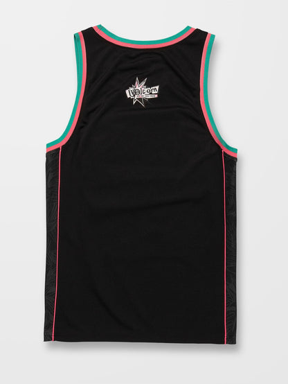 V Ent Pepper Tank Top - SCHWARZ