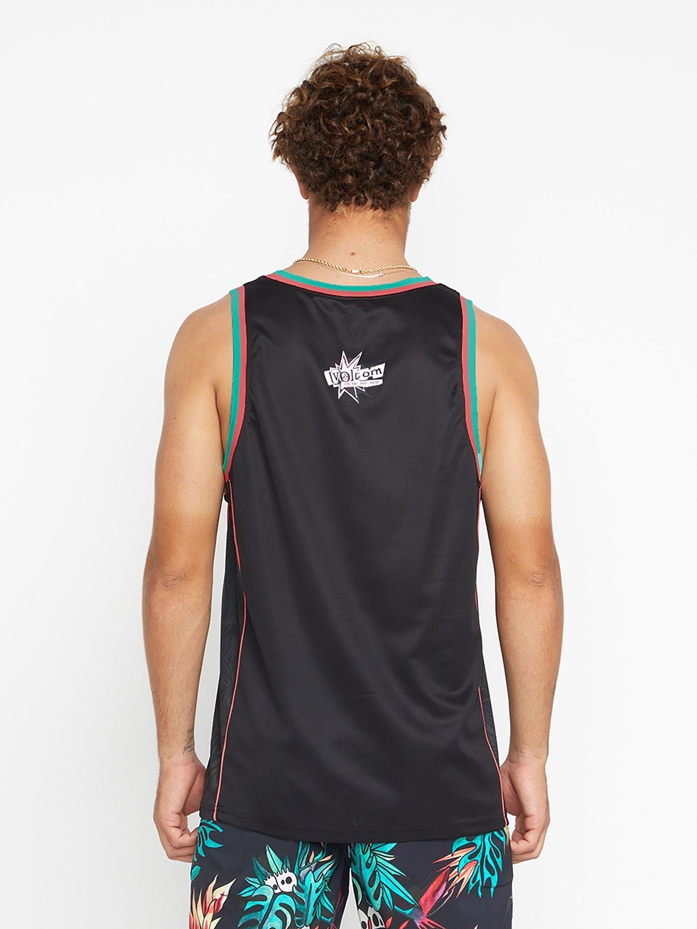 V Ent Pepper Tank Top - SCHWARZ