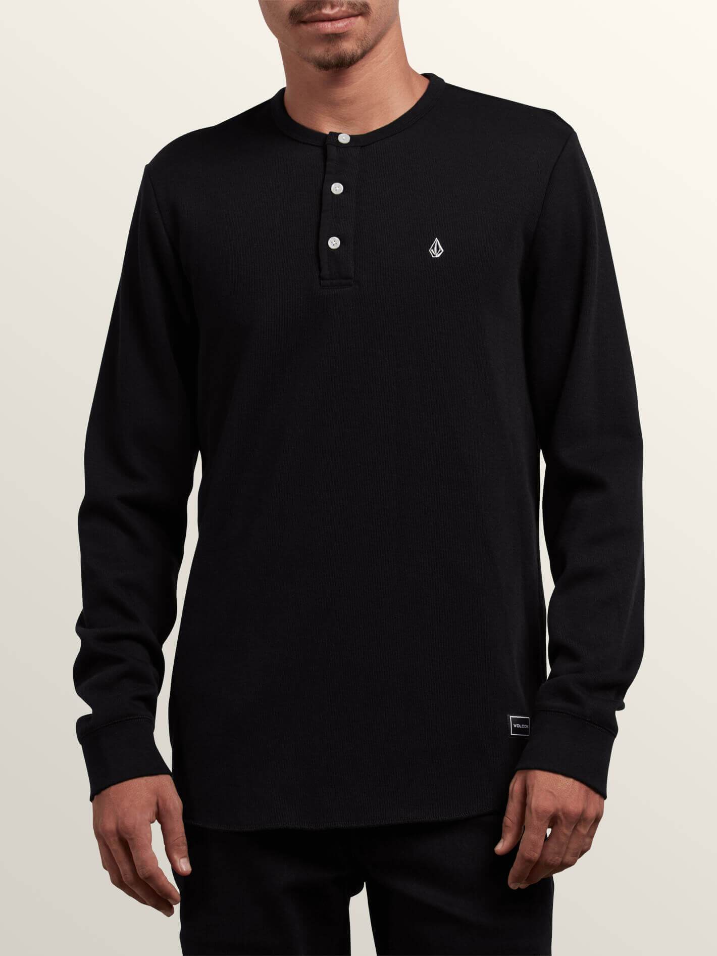 T-shirt Layer Stone - Black