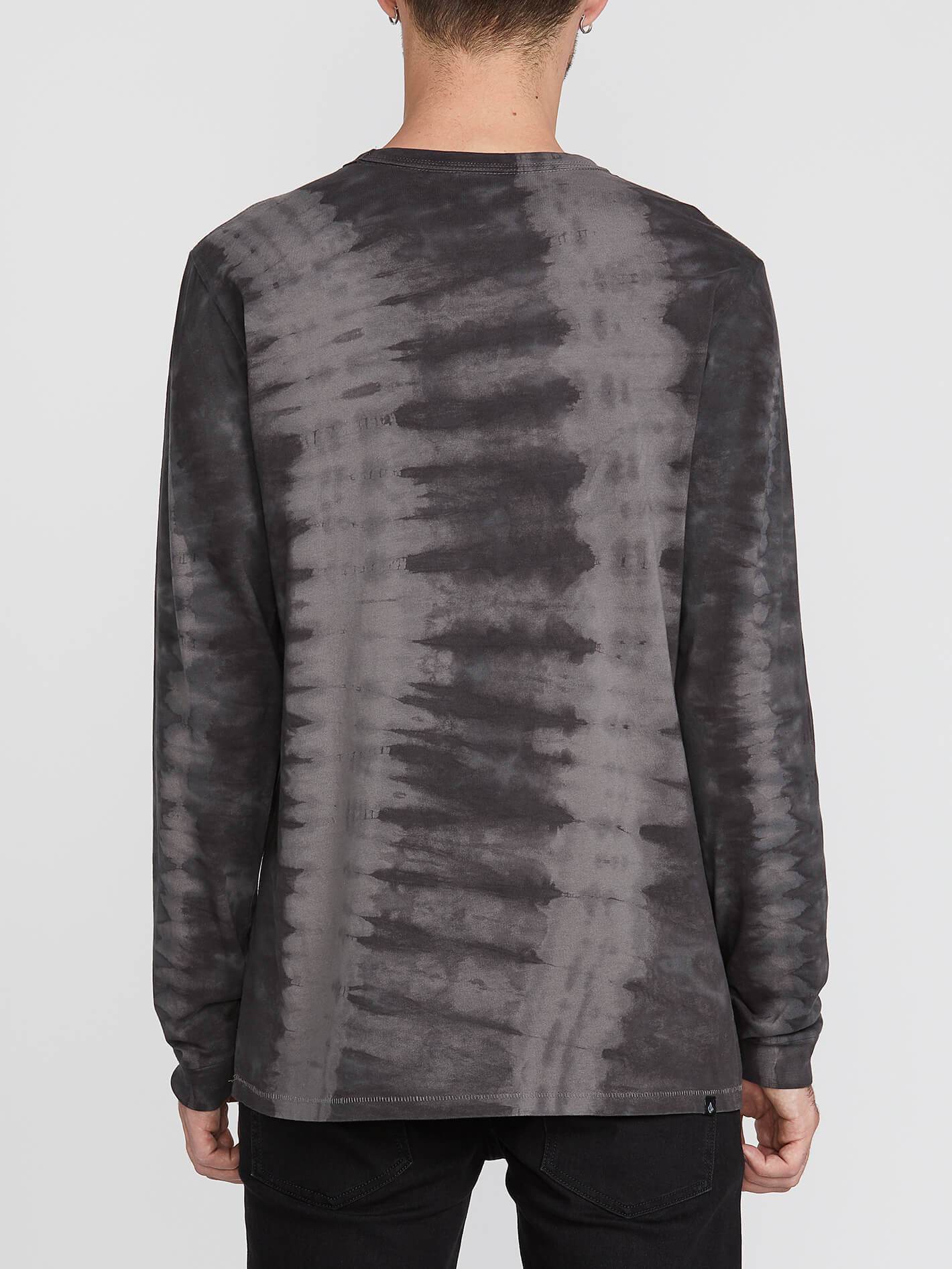 Chill Dye T-shirt à manches longues - BLACK