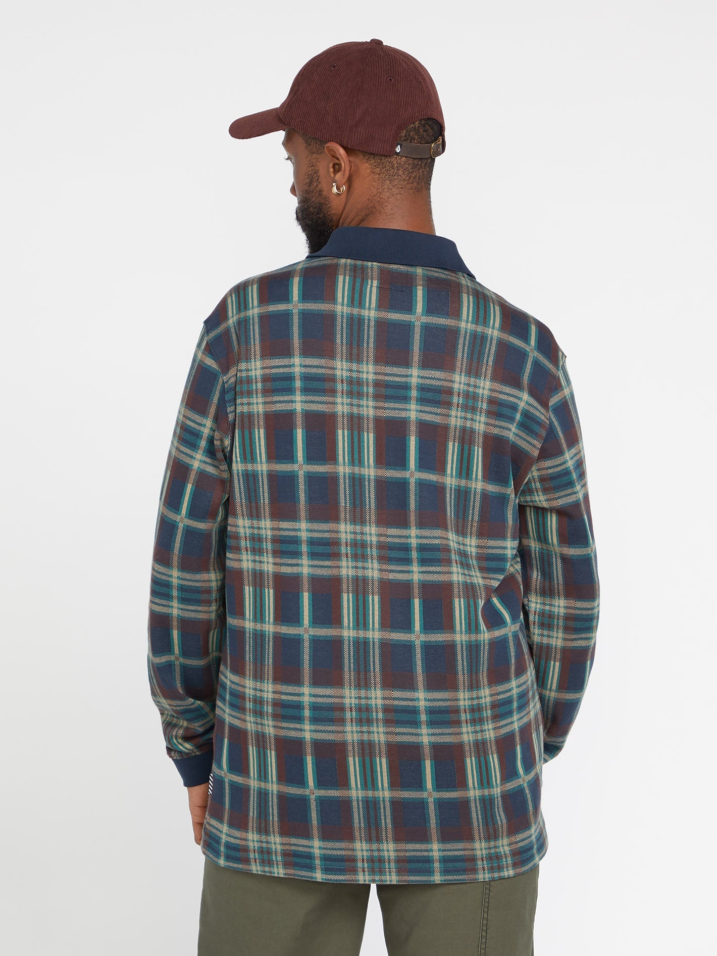 Volcom Entertainment Fat Tony Langarmhemd - Navy