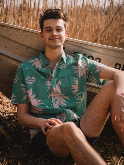 Chemise OBX Your BF's - WINTERGREEN