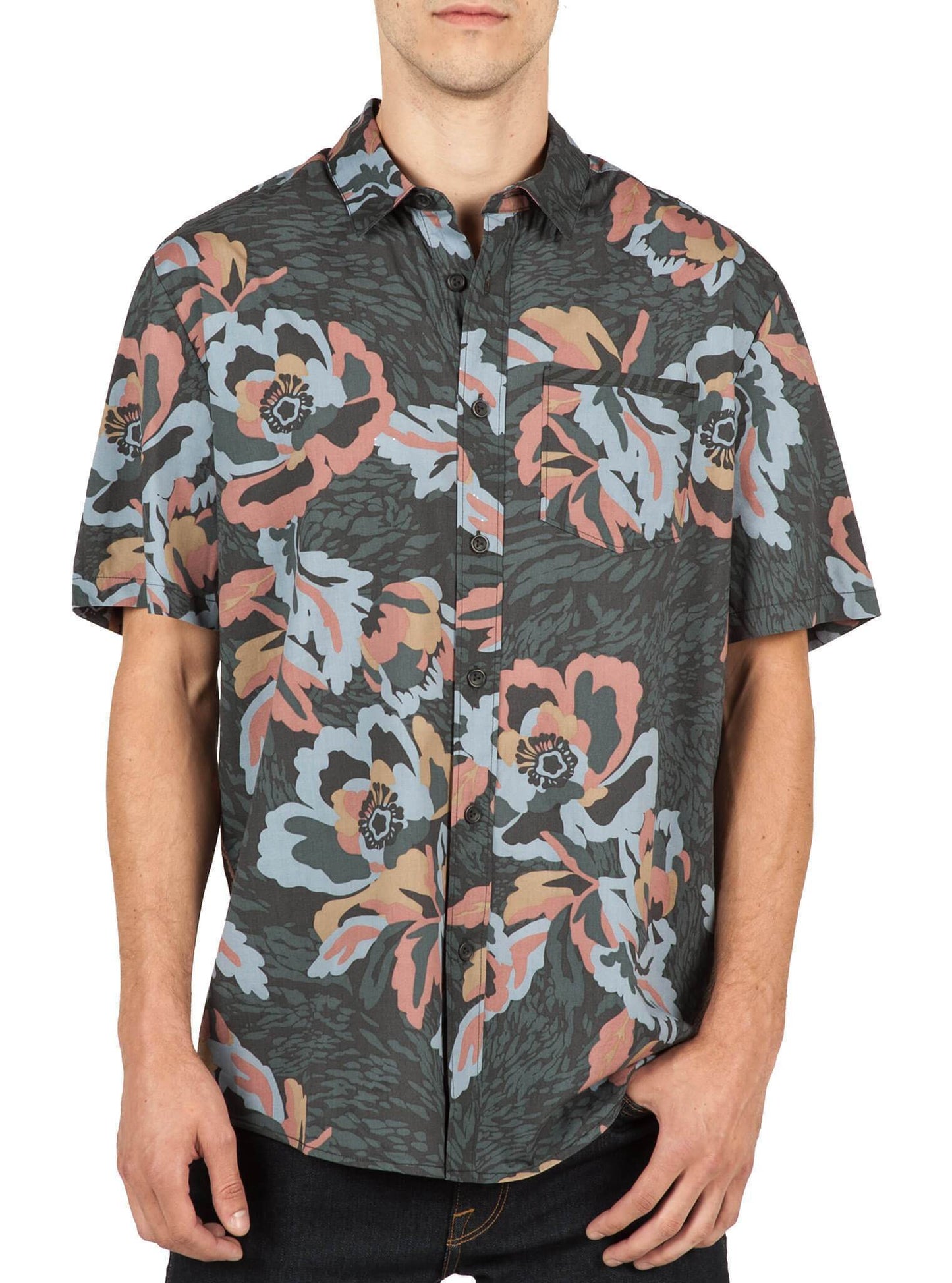 Cubano Short Sleeve Shirt - Stealth