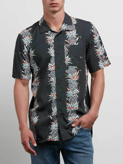 Chemise à manches courtes Palm Glitch - Stealth
