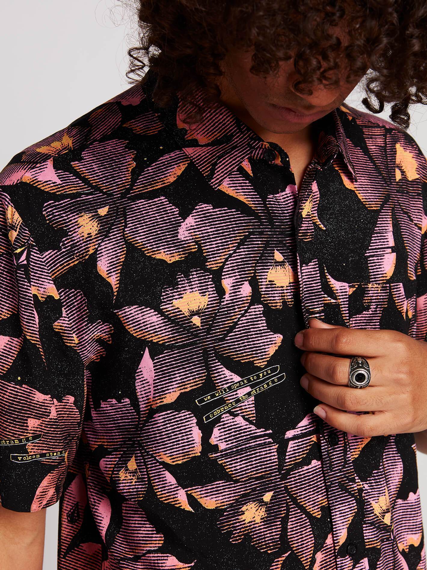 Resorto Vallarta Shirt - Neon Pink