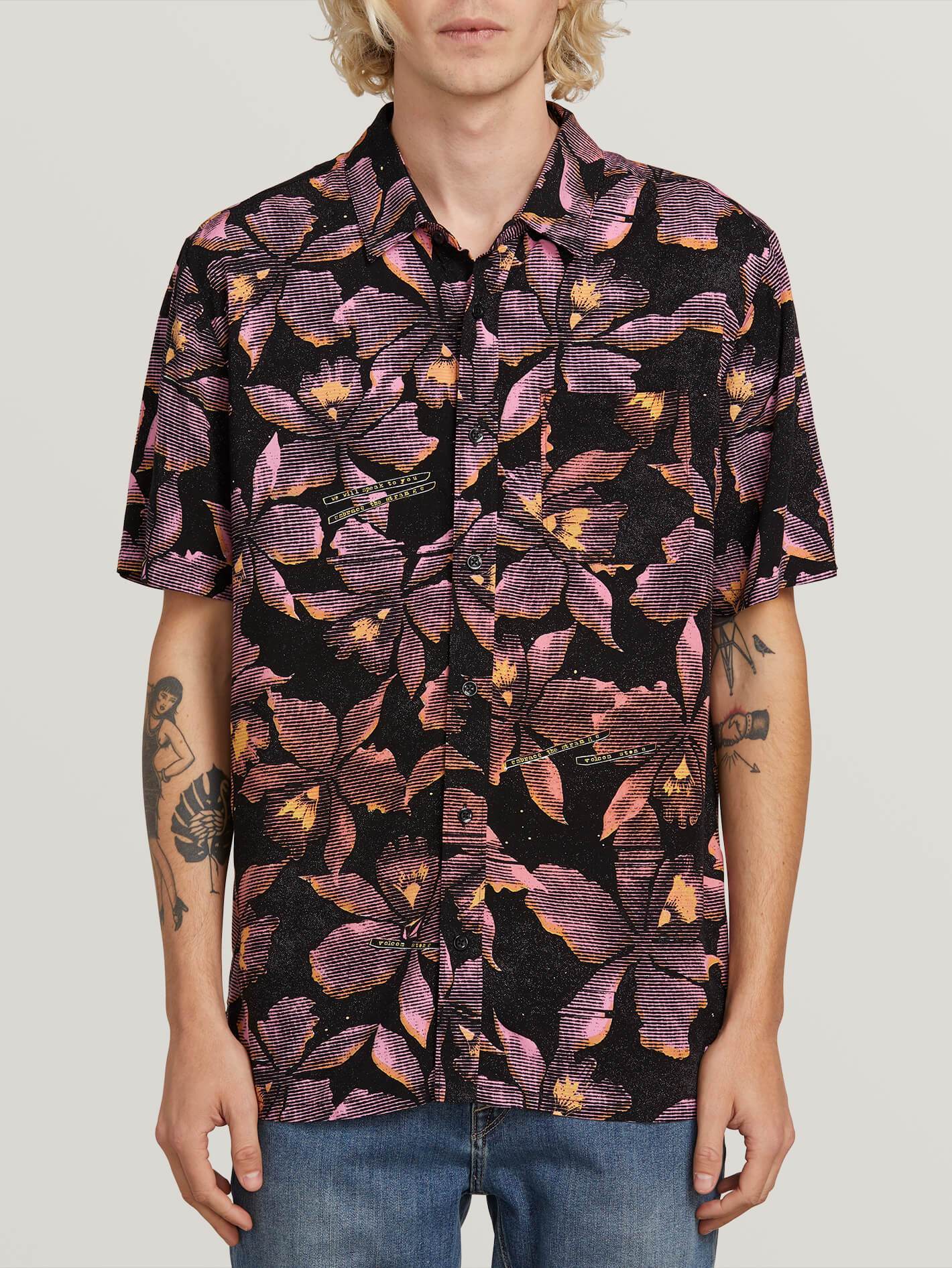 Resorto Vallarta Shirt - Neon Pink