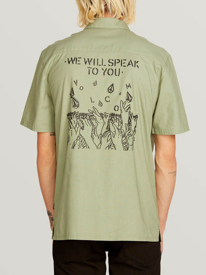 Chemise Crowd Control - Dusty Green