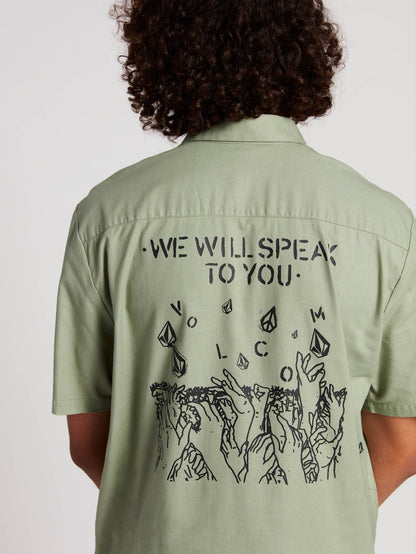 Chemise Crowd Control - Dusty Green
