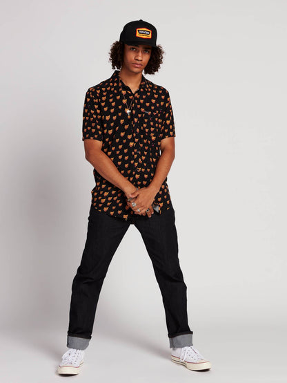 Chemise Ozzie Cat - Black