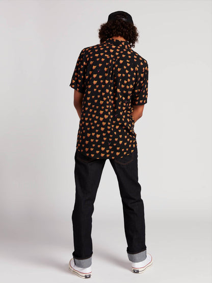 Chemise Ozzie Cat - Black