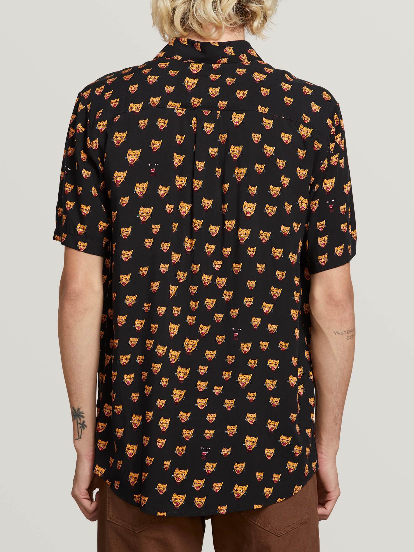 Chemise Ozzie Cat - Black