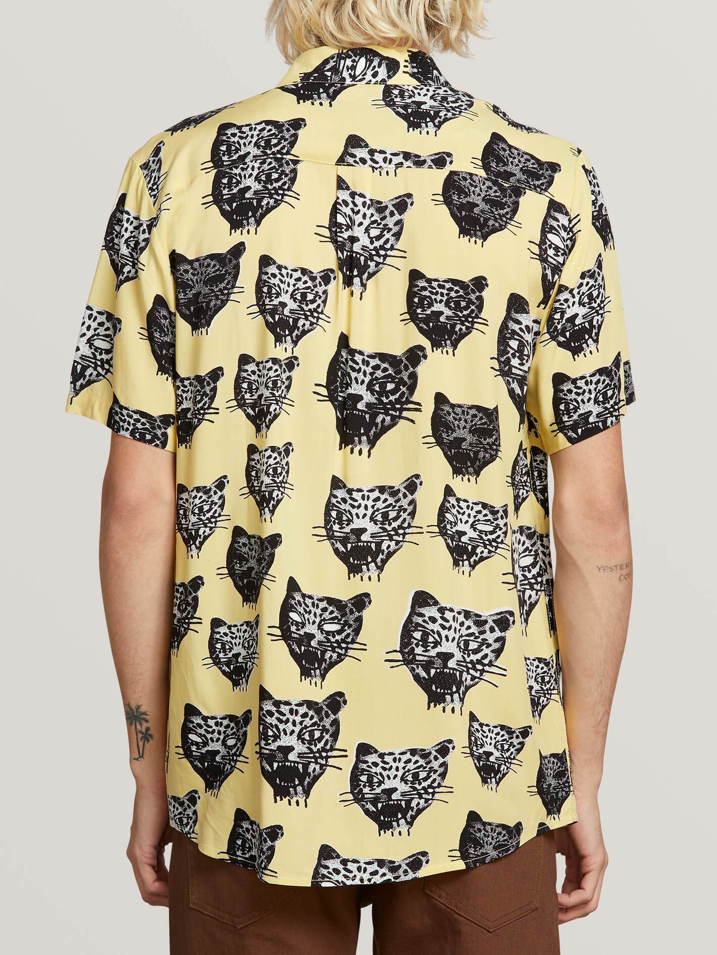 Ozzie Cat Shirt - Limette