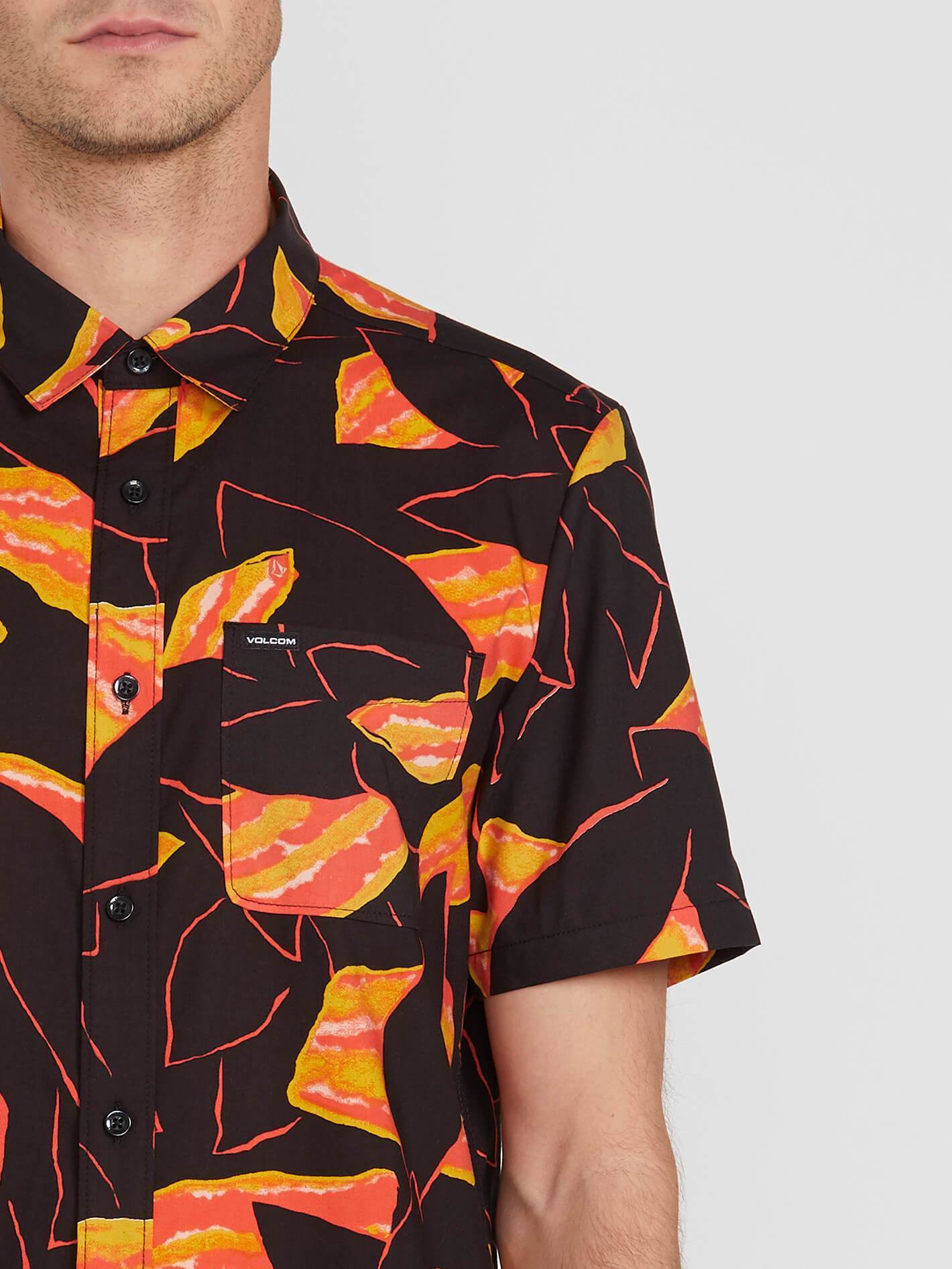 Chemise Secret Leaf - BLACK