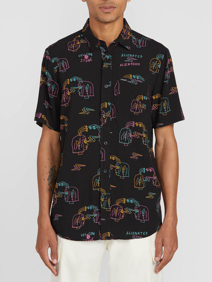 Alienated Shirt - SCHWARZ