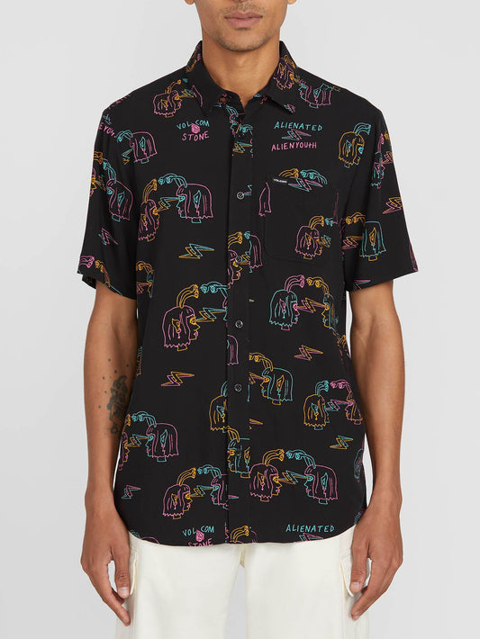 Alienated Shirt - SCHWARZ