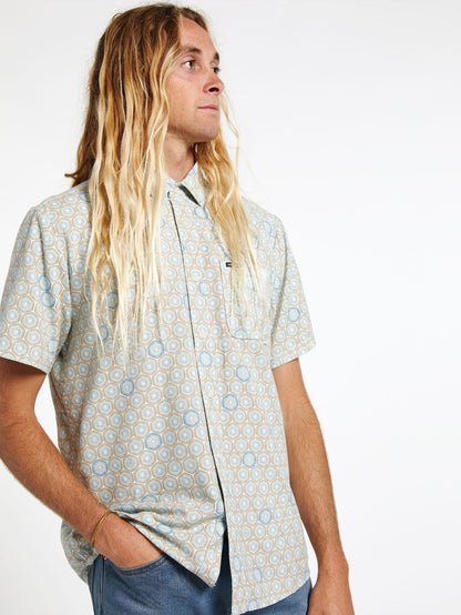 Chemise Sun Medallion - RESIN BLUE