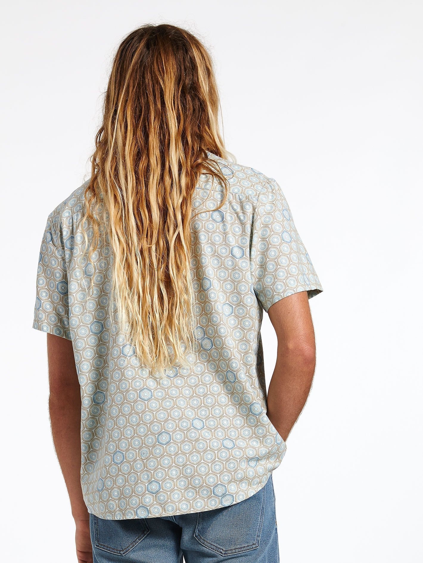 Chemise Sun Medallion - RESIN BLUE
