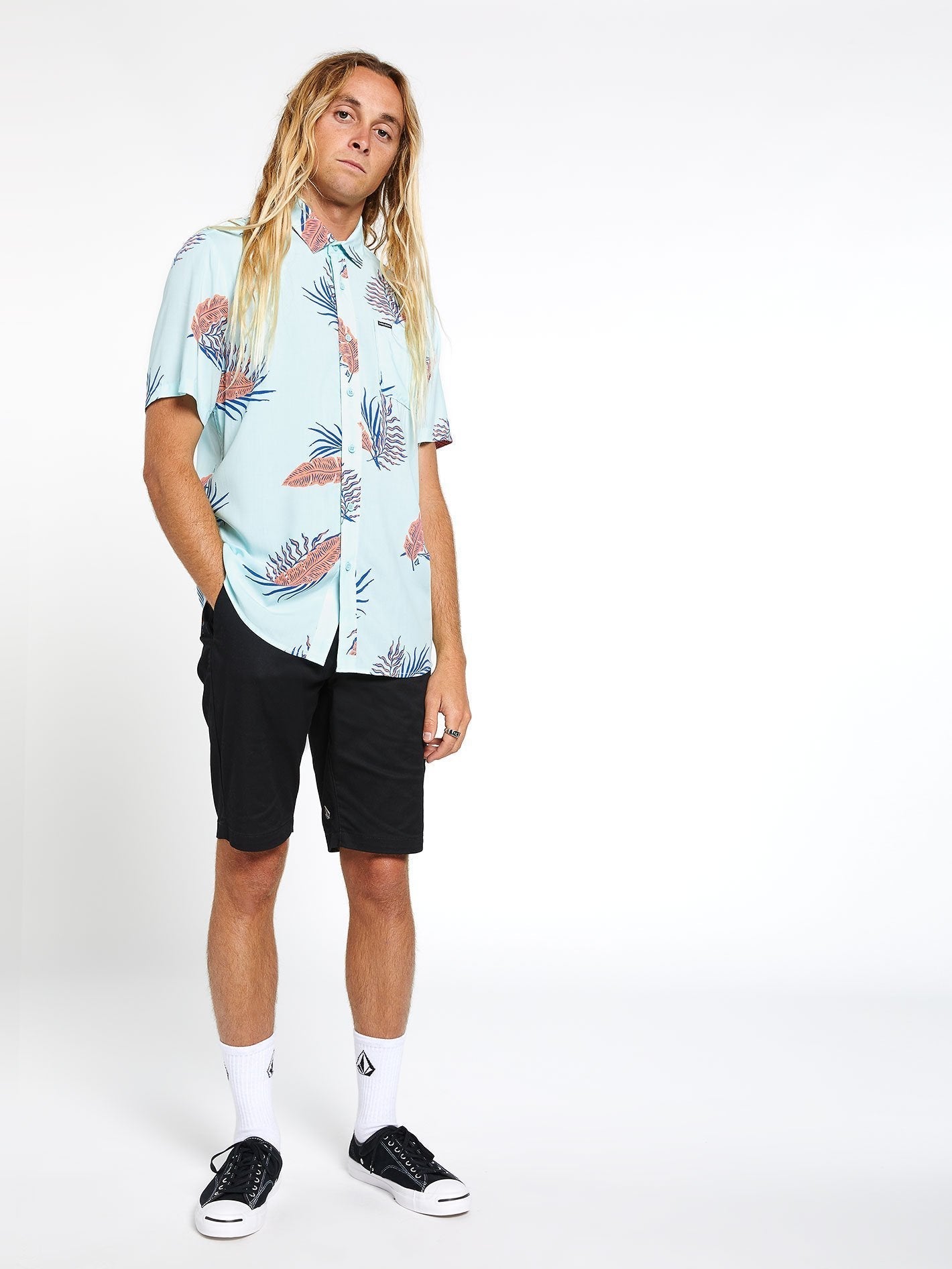 Bermuda Shirt - RESIN BLUE