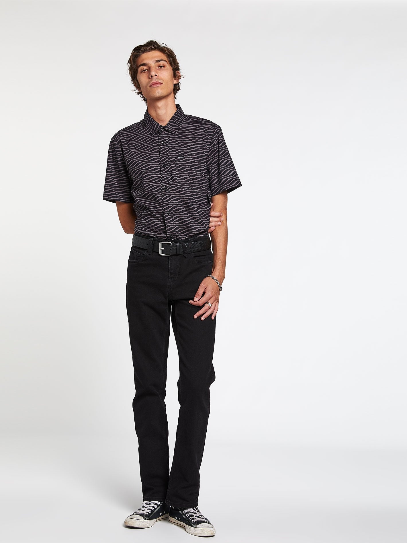 Chemise Levstone Vibes - DARK CHARCOAL