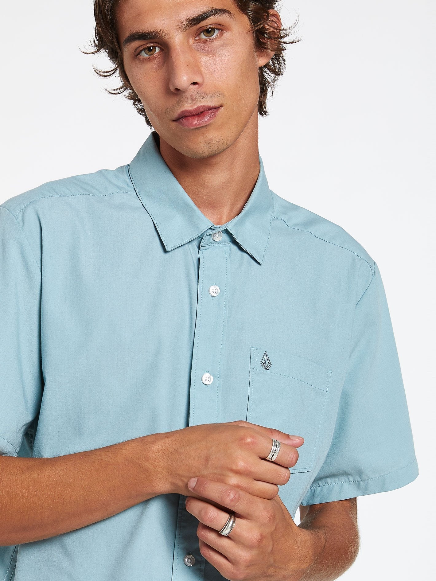 Chemise CJ Collins - COOL BLUE