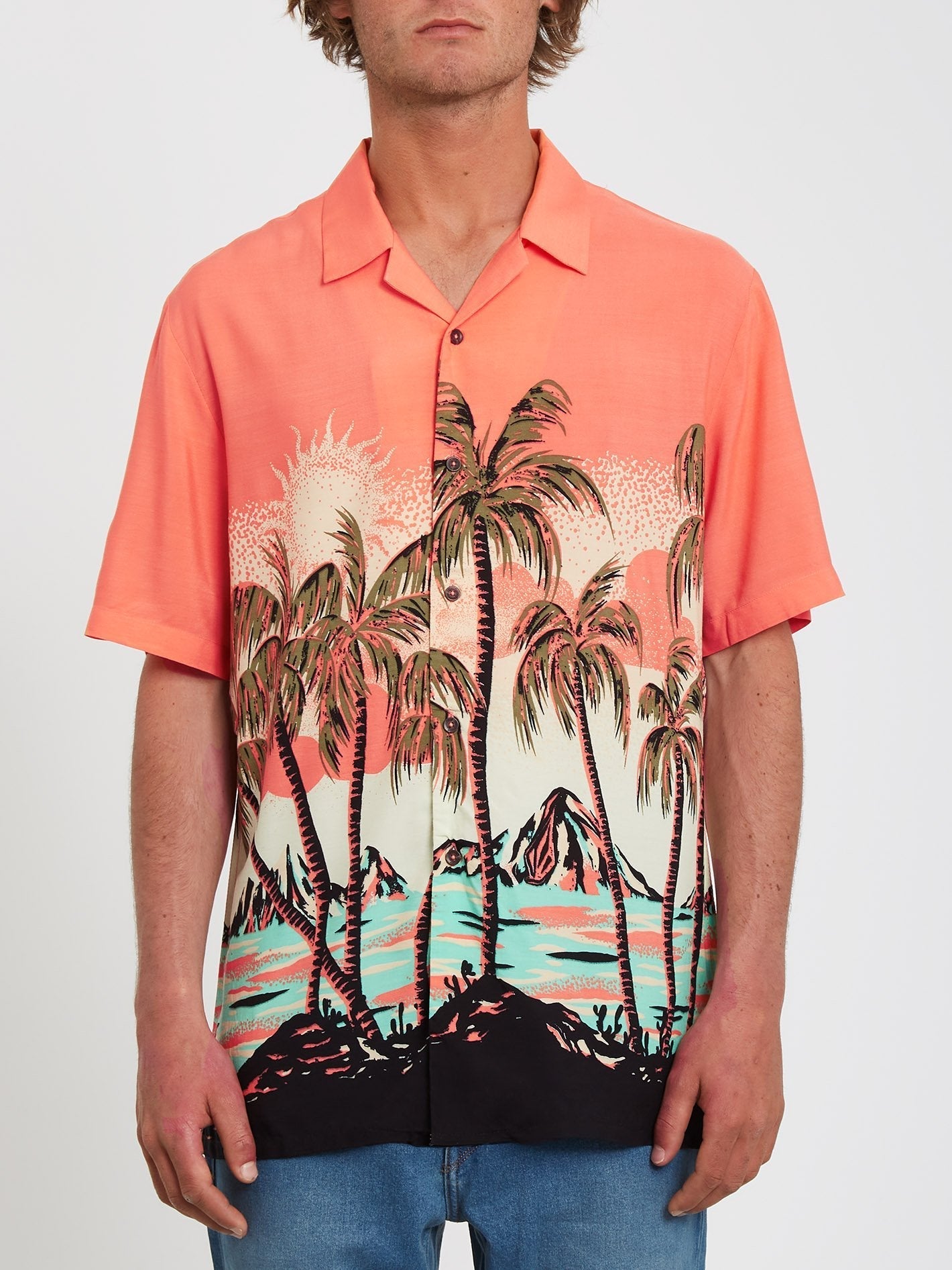 Chemise Parodice - LIVING CORAL