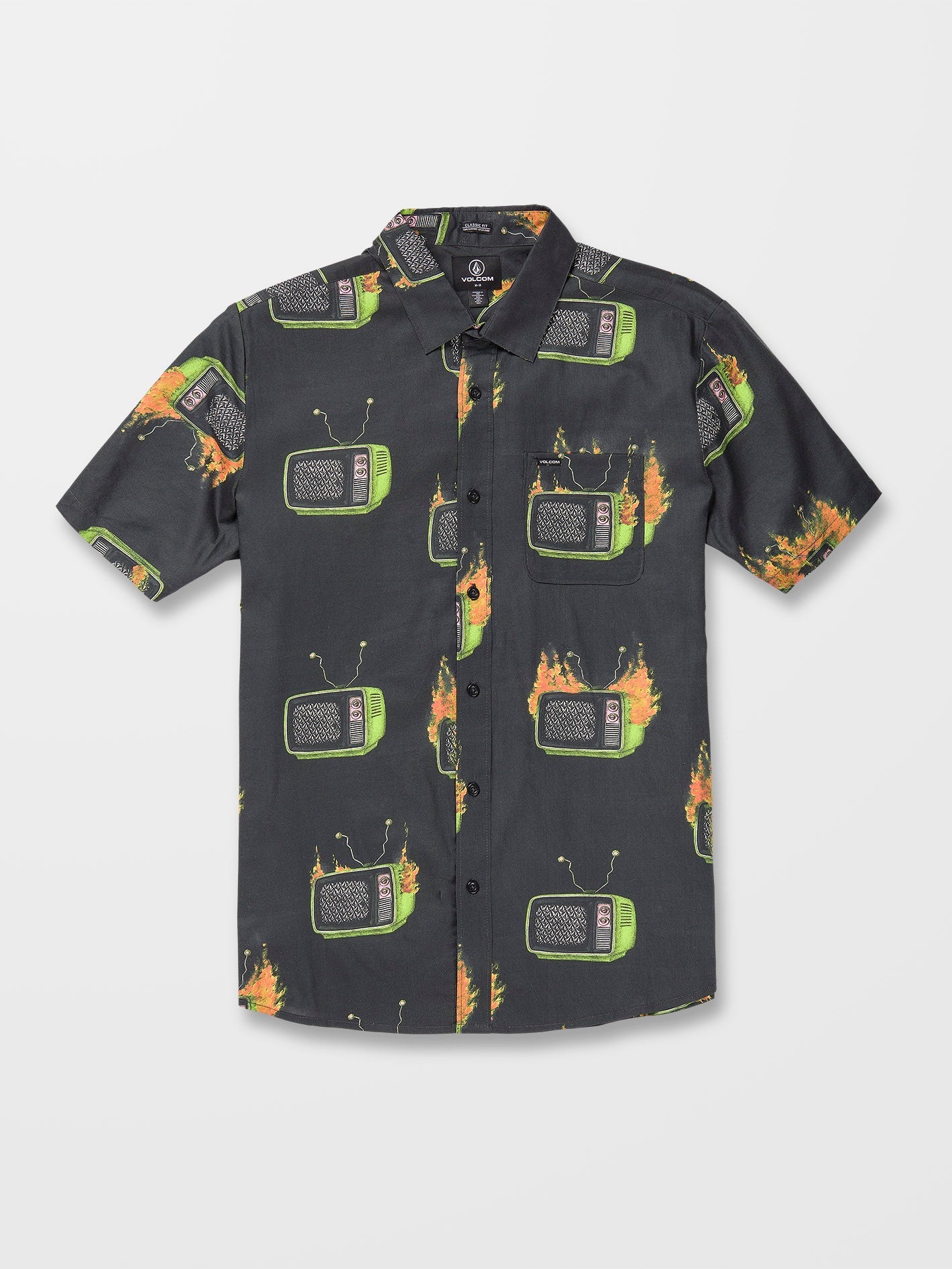 Justin Hager Woven Shirt - BLACK