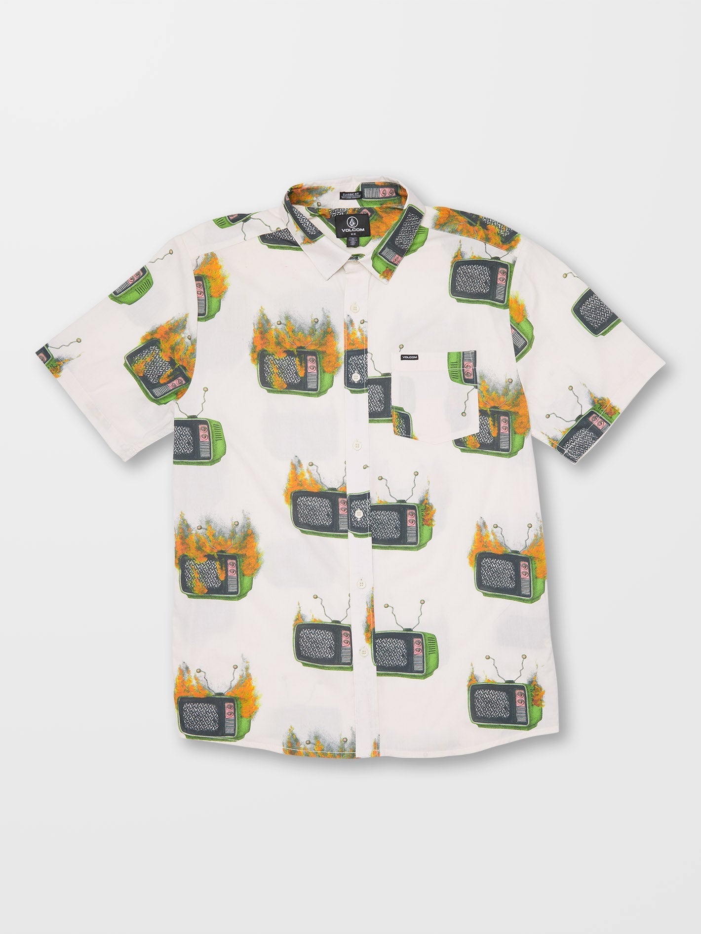 Justin Hager Webhemd - WHITECAP GREY
