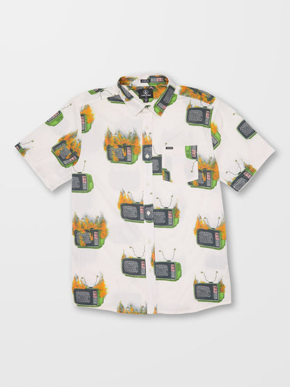 Justin Hager Webhemd - WHITECAP GREY