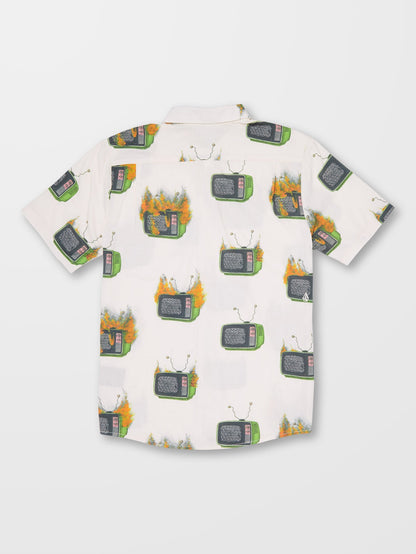 Justin Hager Webhemd - WHITECAP GREY