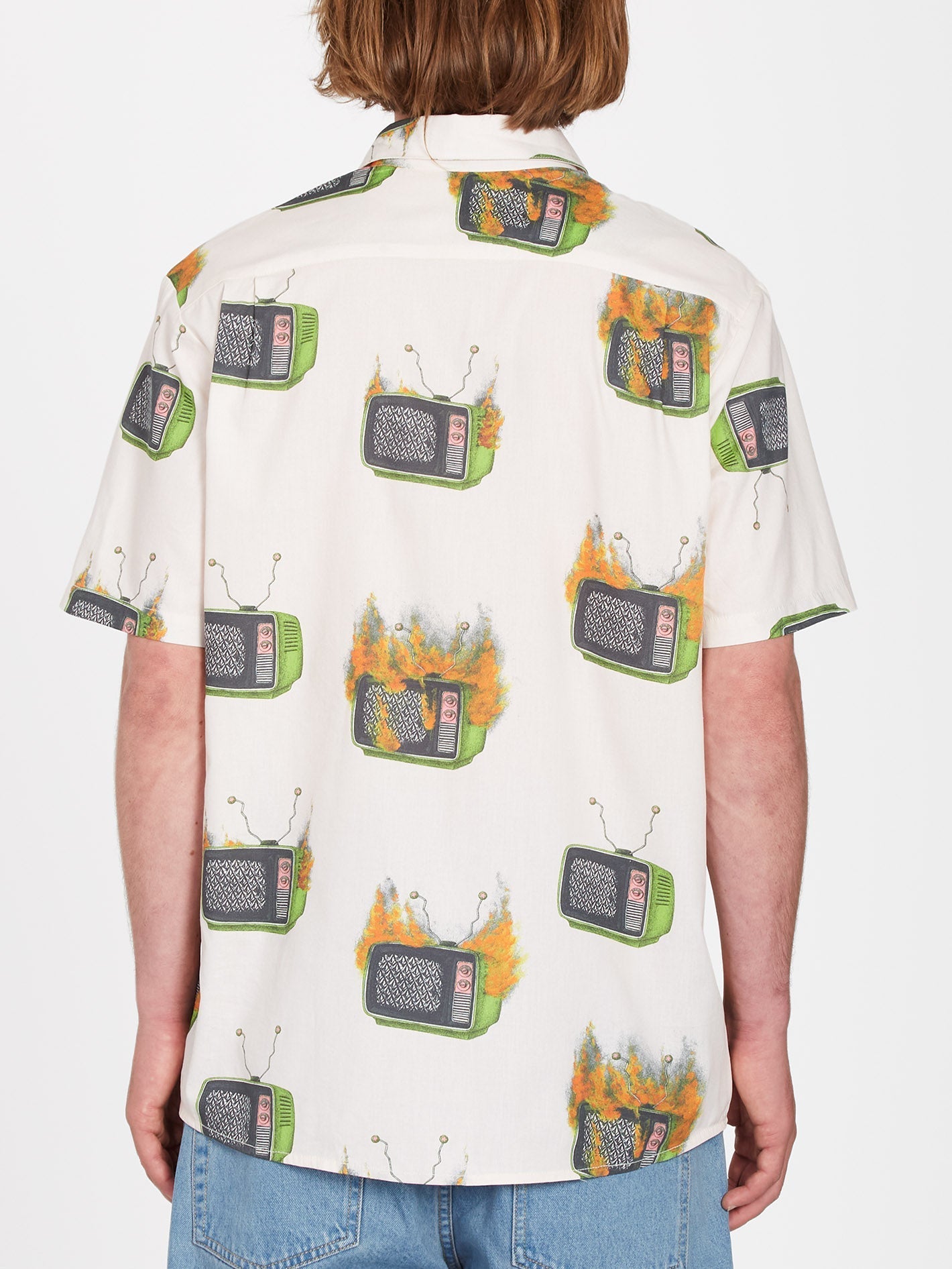 Justin Hager Webhemd - WHITECAP GREY