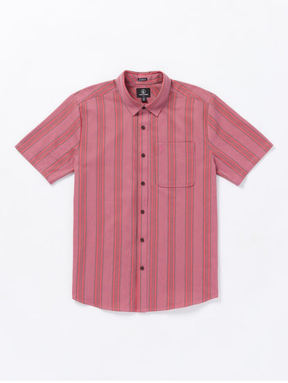 Chemise rayée Newbar - WASHED RUBY