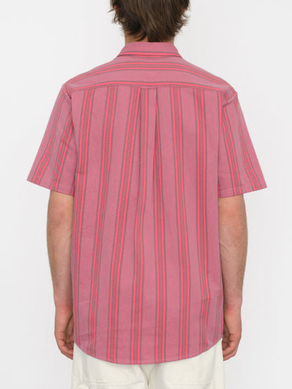 Chemise rayée Newbar - WASHED RUBY