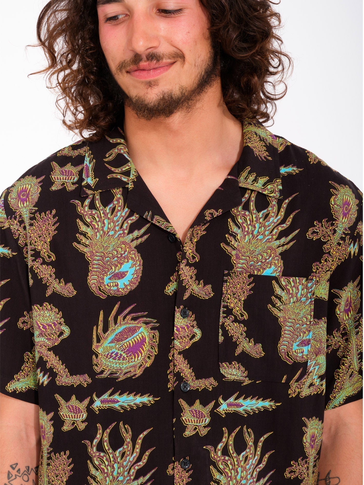 Chemise Tetsunori - BLACK