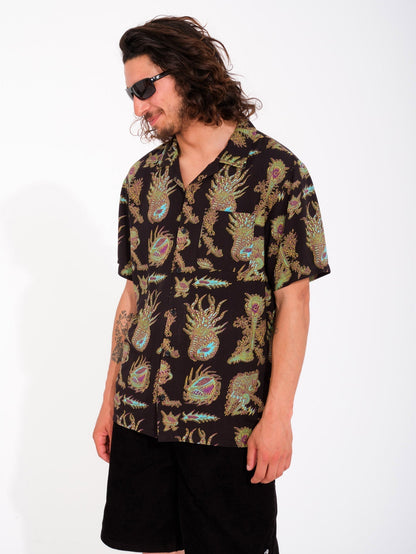Chemise Tetsunori - BLACK