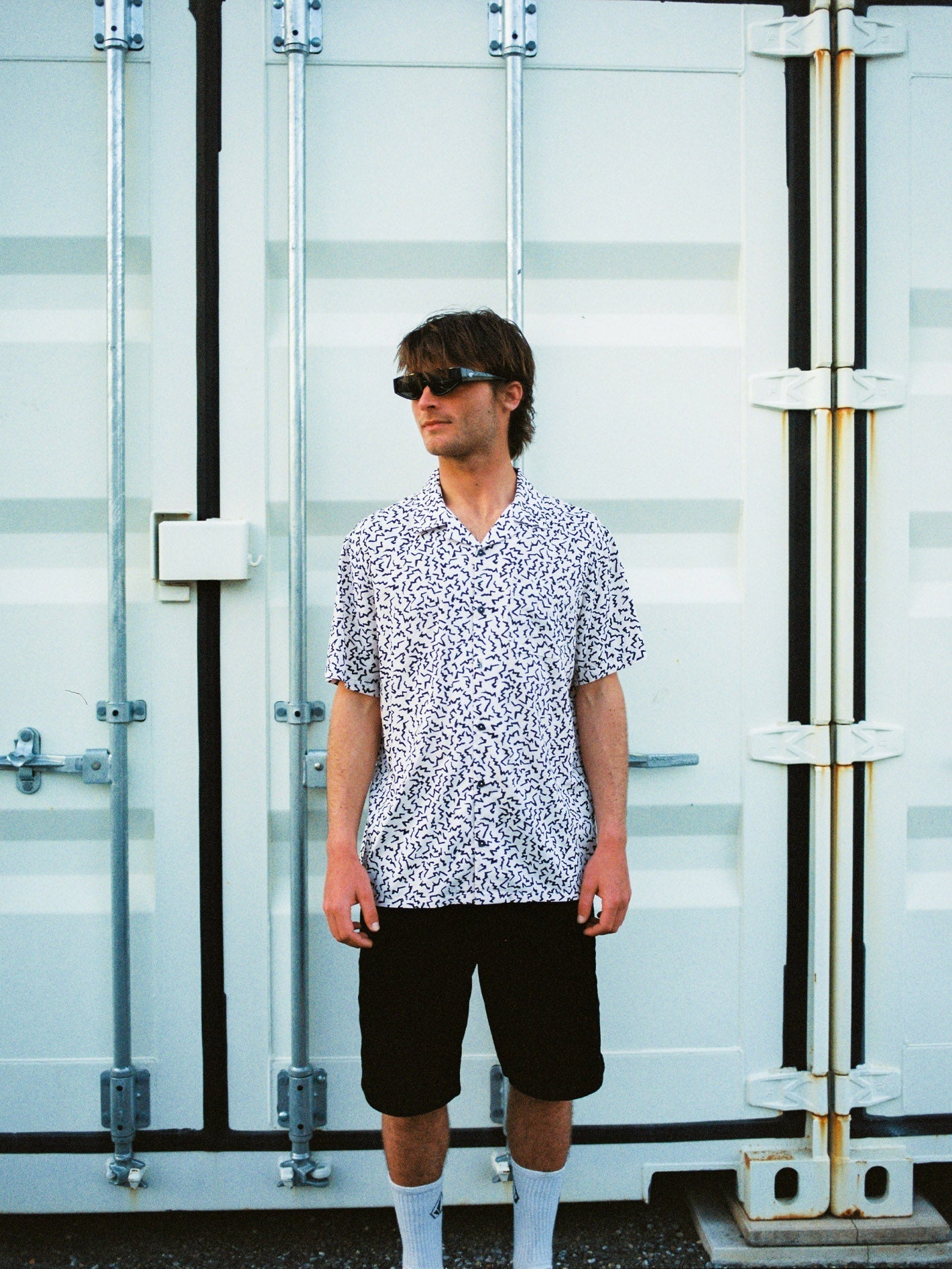 Beach Asphalt Shirt - LILA ASH