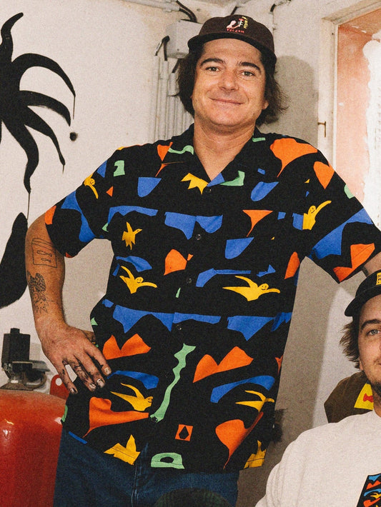 Arthur Longo Hemd - SCHWARZ