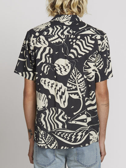 Chemise Scrap Floral - Asphalt Black