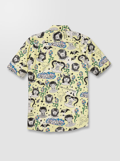 Vitals Ozzy Surf Shirt - GLIMMERGELB