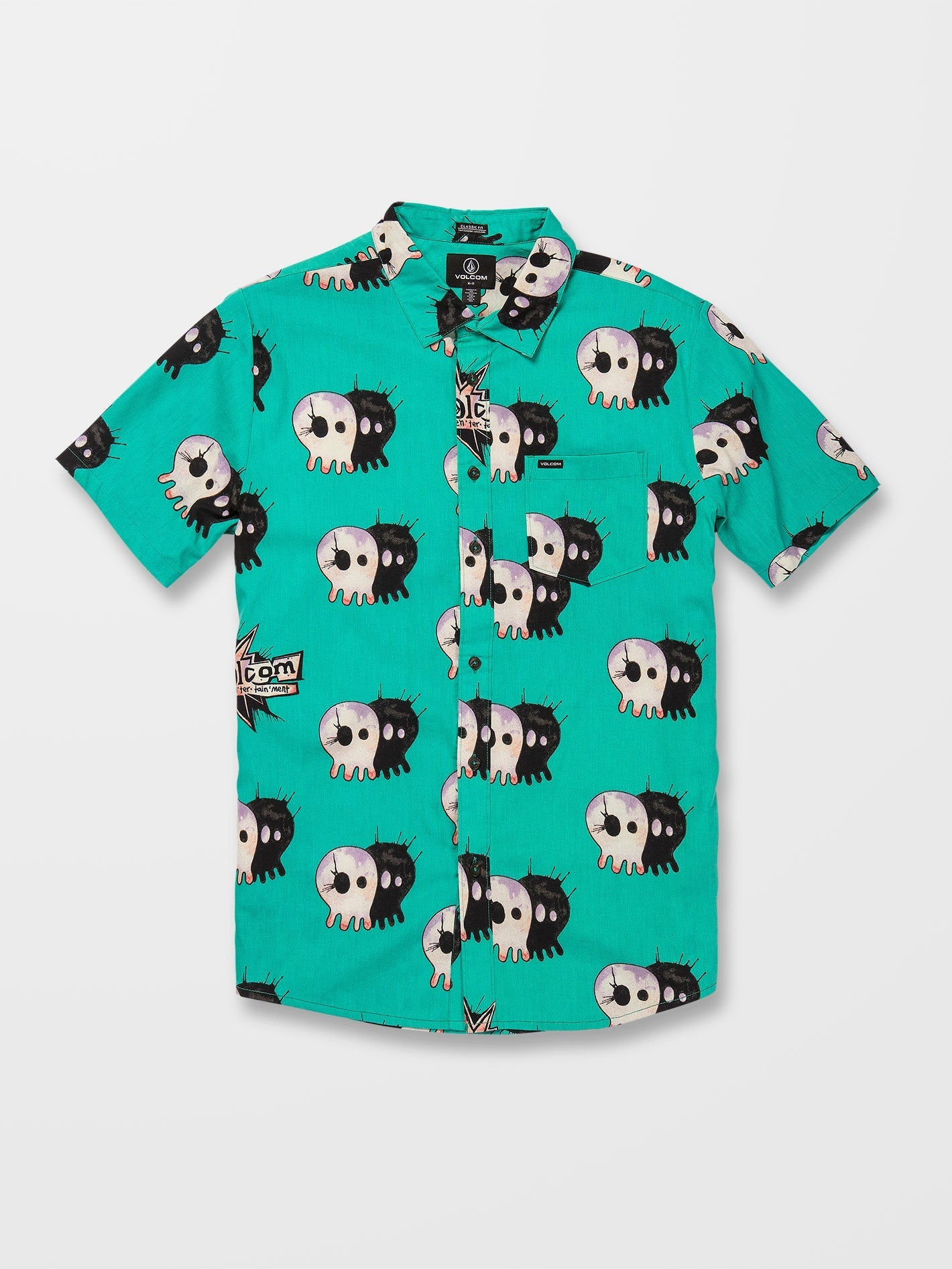 V Ent Pepper Shirt - SCRUBS GRÜN